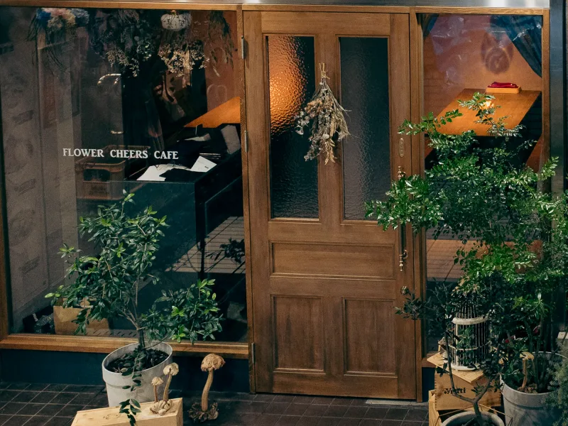 FLOWER CHEERS CAFE の外観