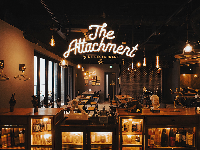 THE ATTACHMENT 渋谷店の店内